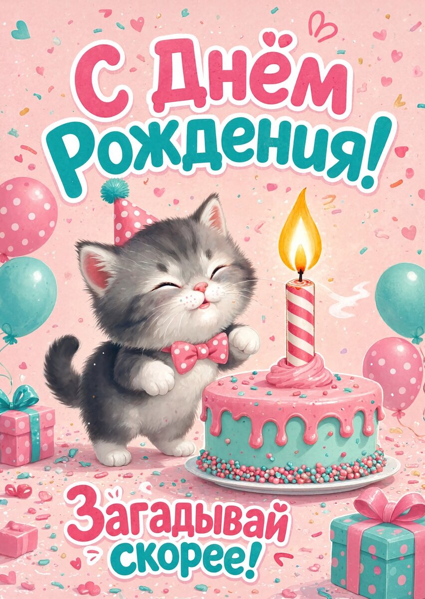 Открытка "С днем рождения племяннице" #31