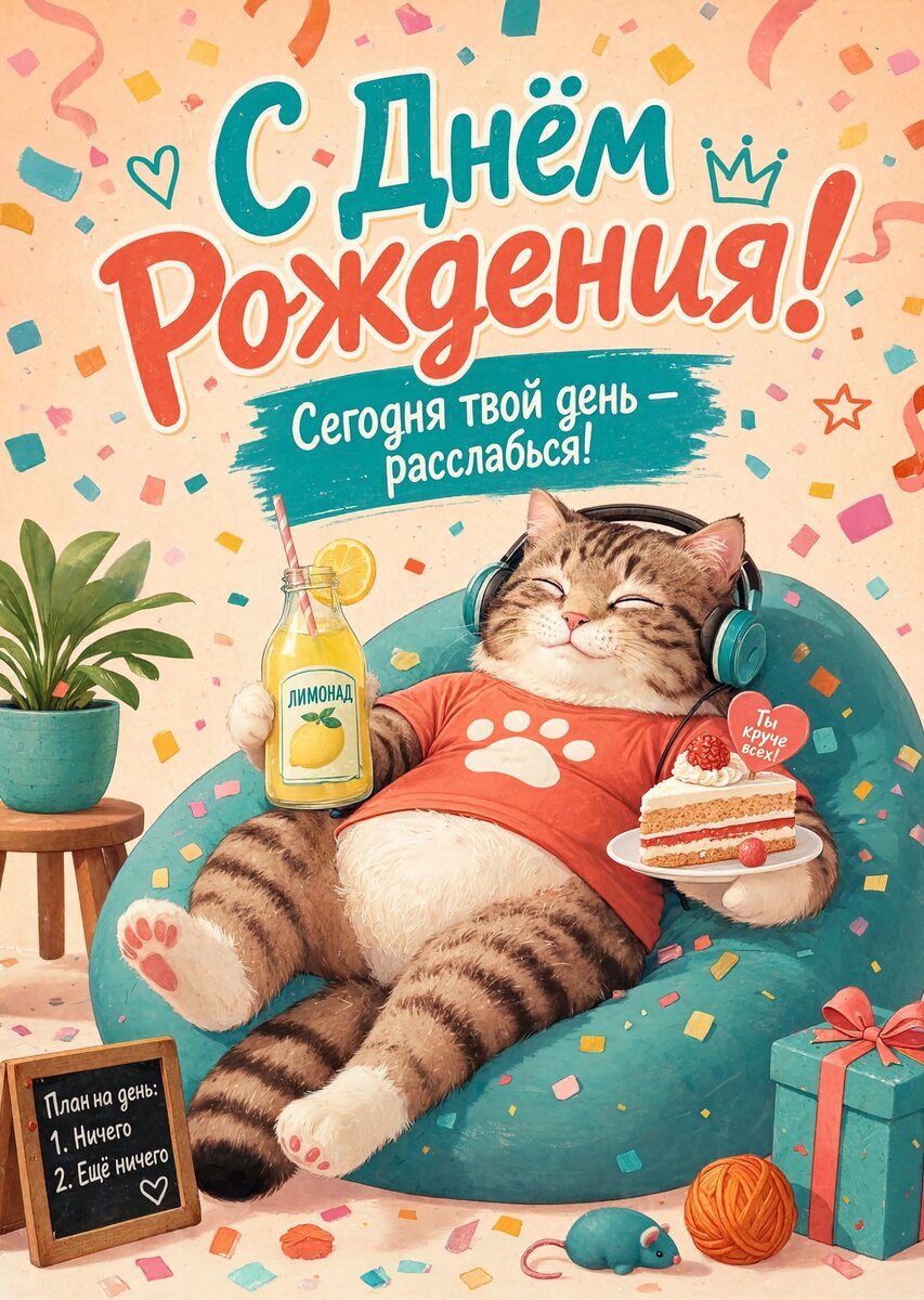 Открытка "С днем рождения племяннице" #34
