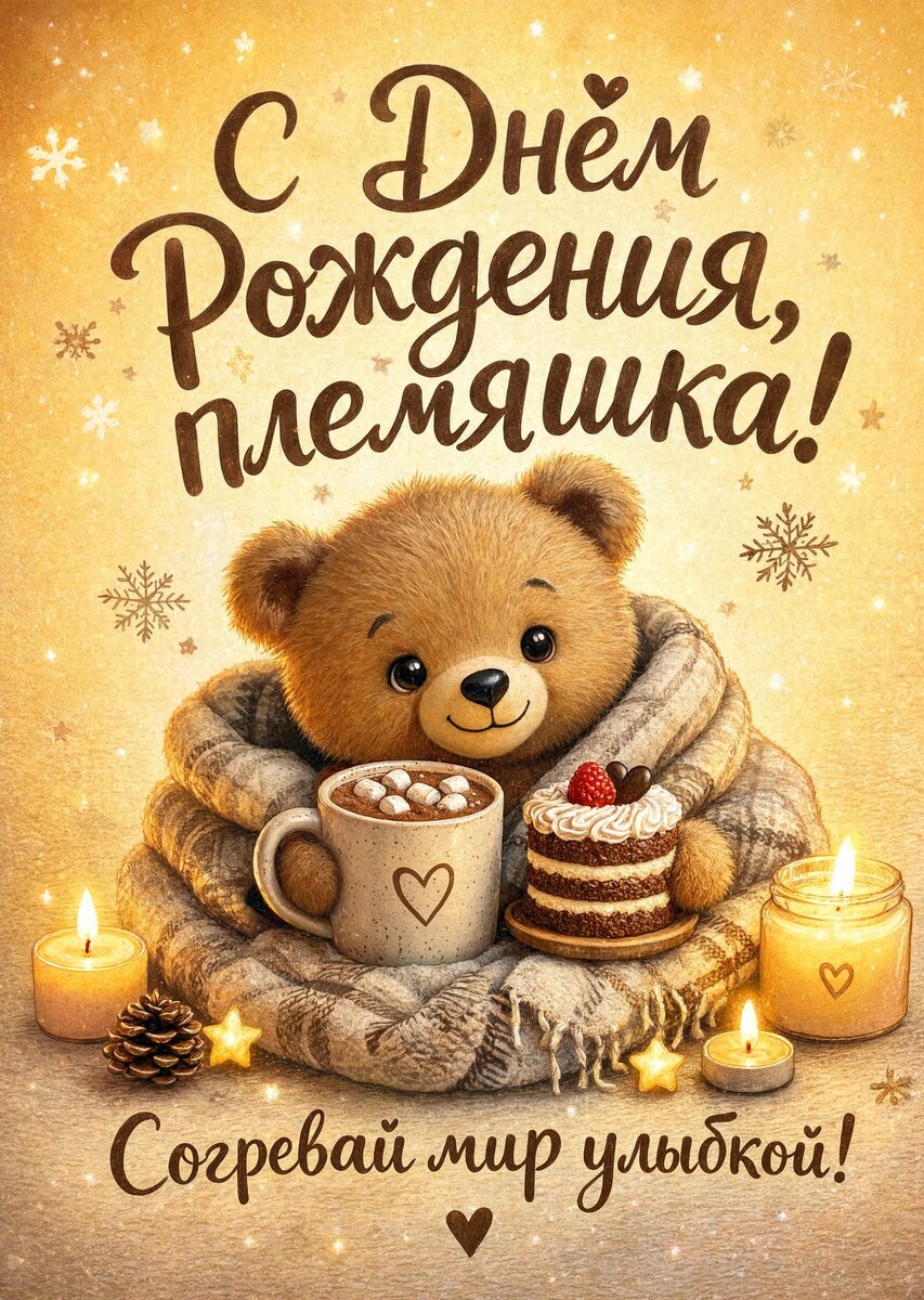 Открытка "С днем рождения племяннице" #5