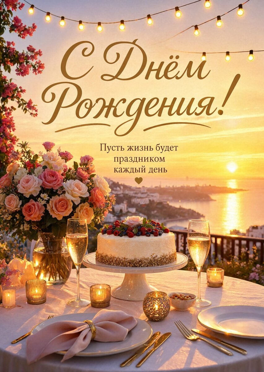 Открытка "С днем рождения племяннице" #76