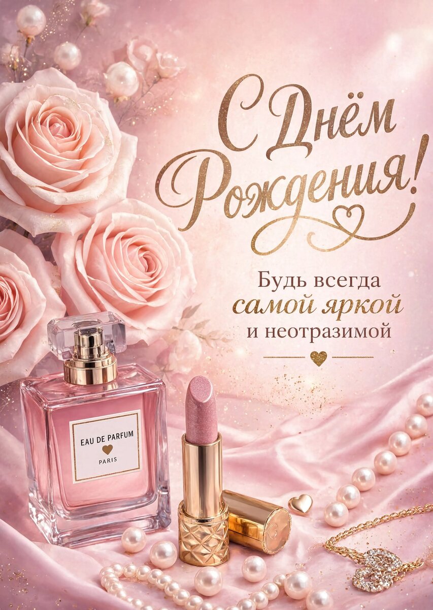 Открытка "С днем рождения племяннице" #79