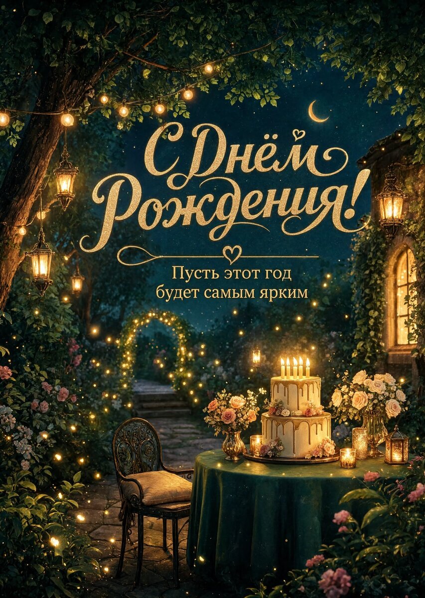 Открытка "С днем рождения племяннице" #82