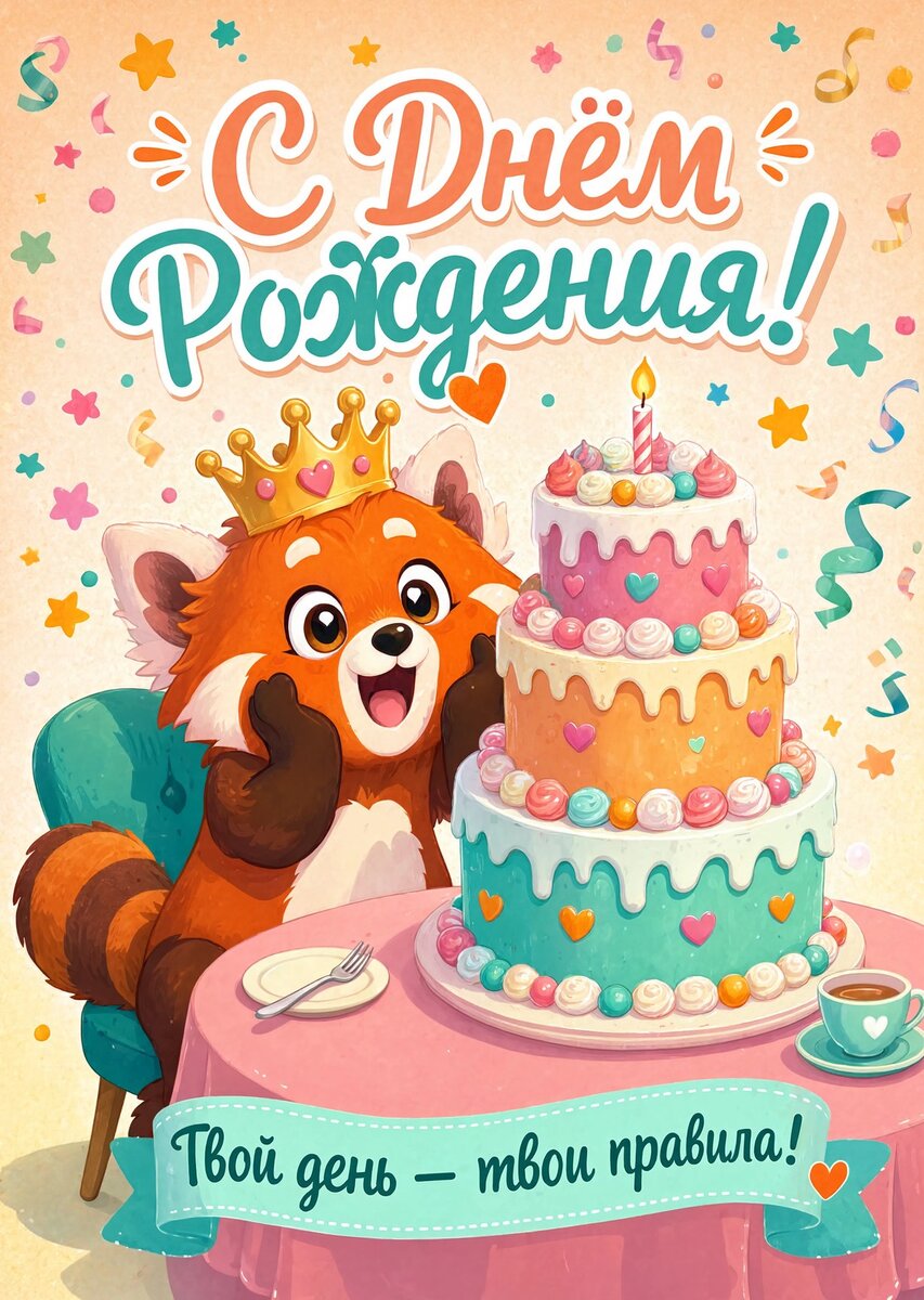 Открытка "С днем рождения племяннице" #83