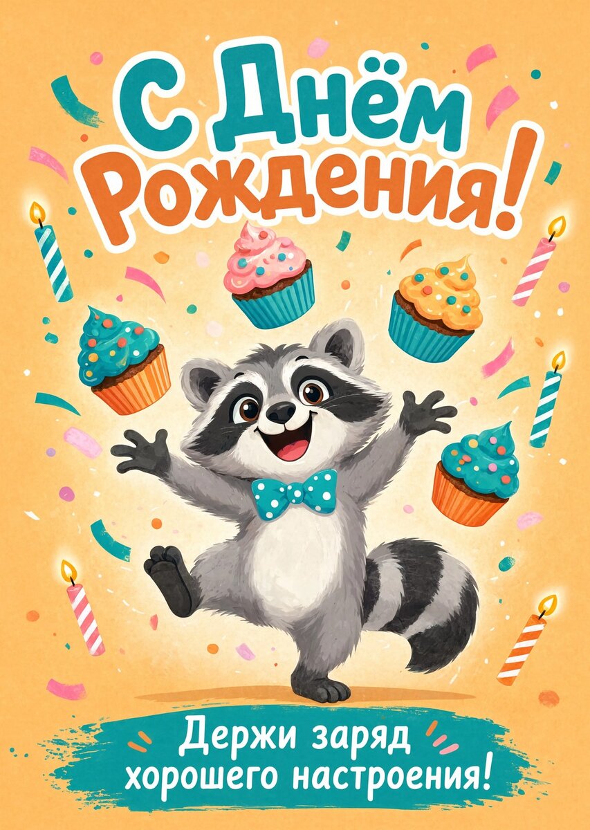 Открытка "С днем рождения племяннице" #85