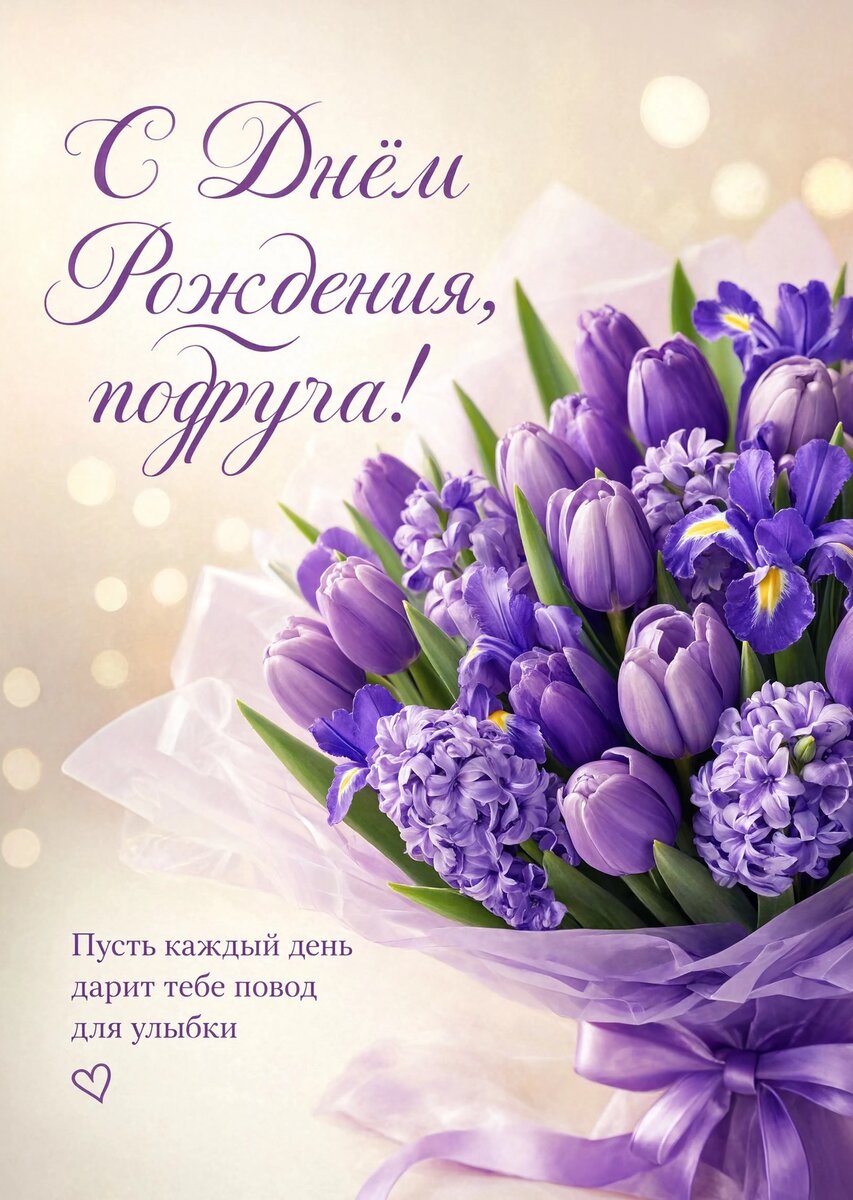 Открытка С Днём Рождения Подруга #14