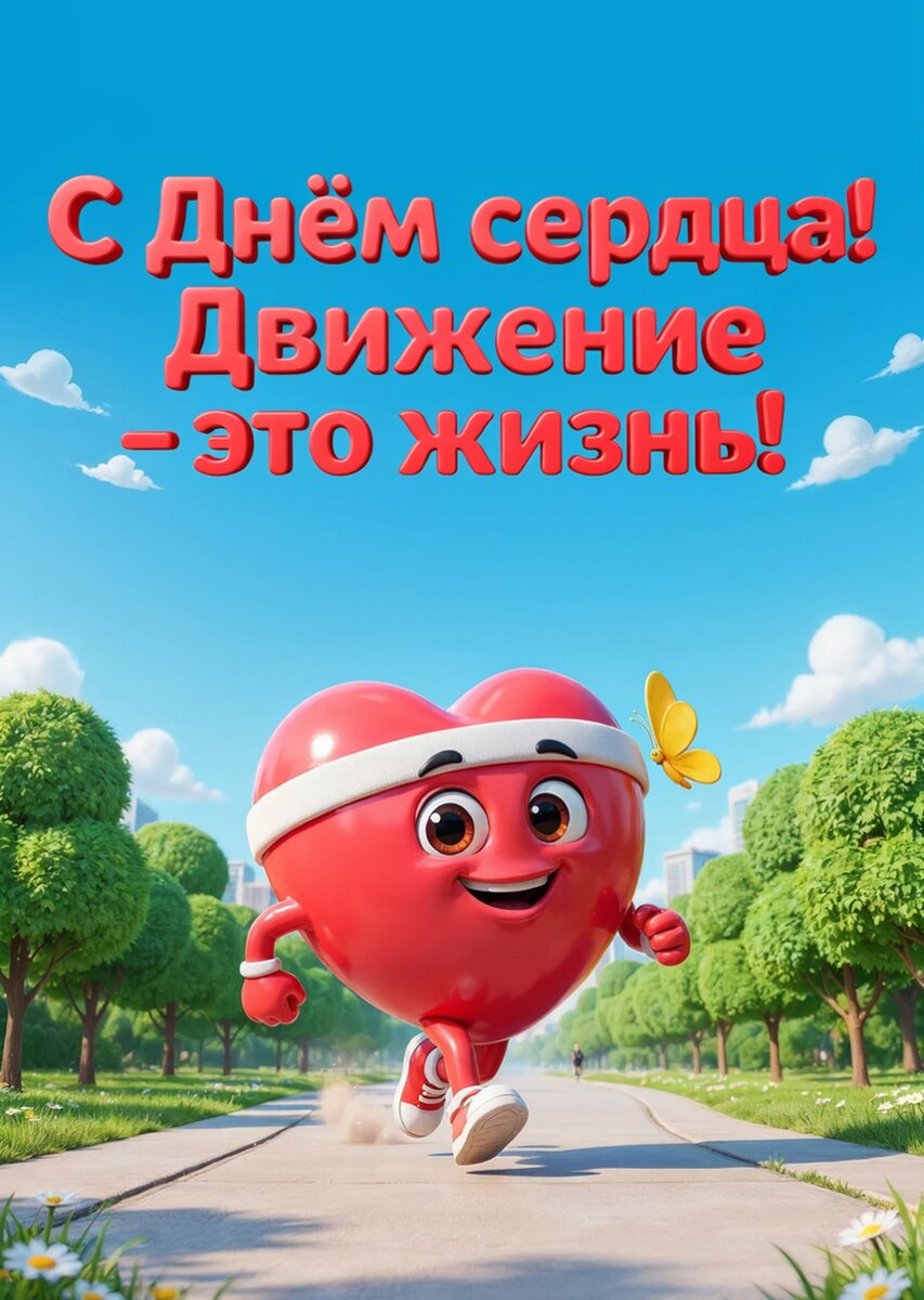 Открытка С Днем Сердца #15
