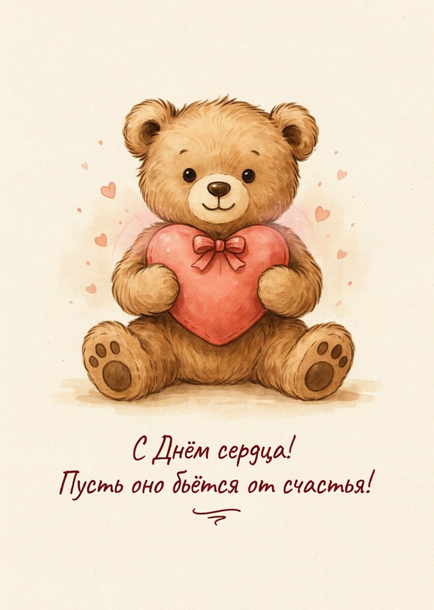 Открытка С Днем Сердца #21