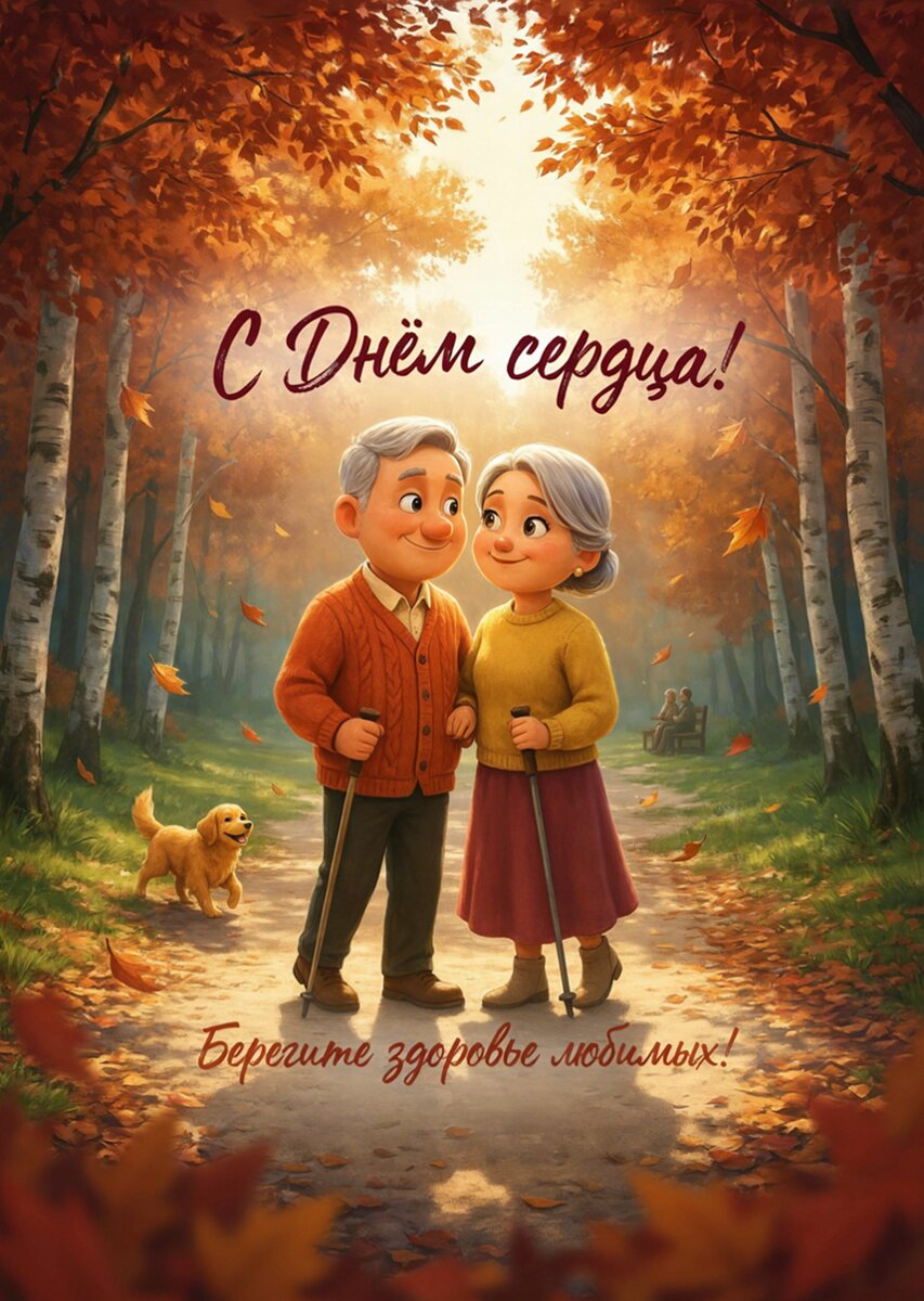 Открытка С Днем Сердца #8