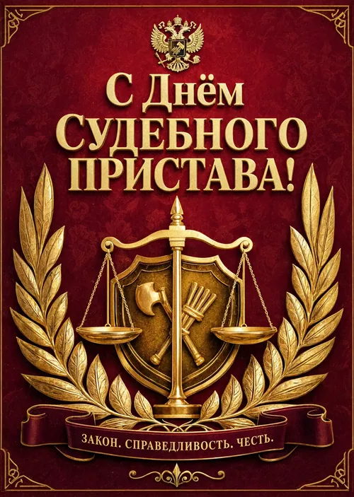 открытка с Днем Судебного Пристава-10