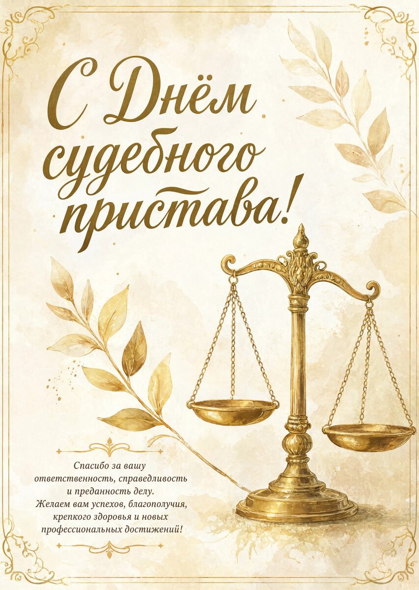 открытка с Днем Судебного Пристава-15