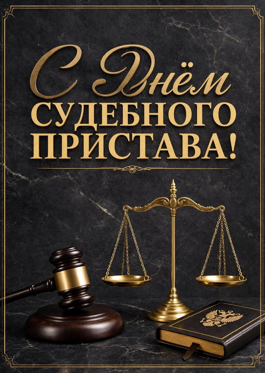 открытка с Днем Судебного Пристава-4