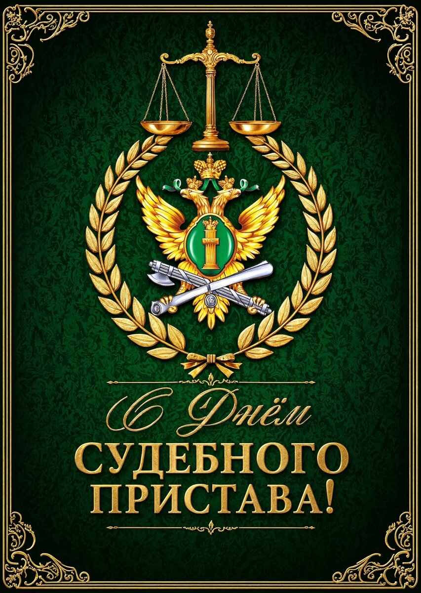 открытка с Днем Судебного Пристава-8