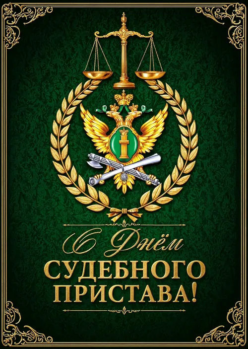 открытка с Днем Судебного Пристава-8