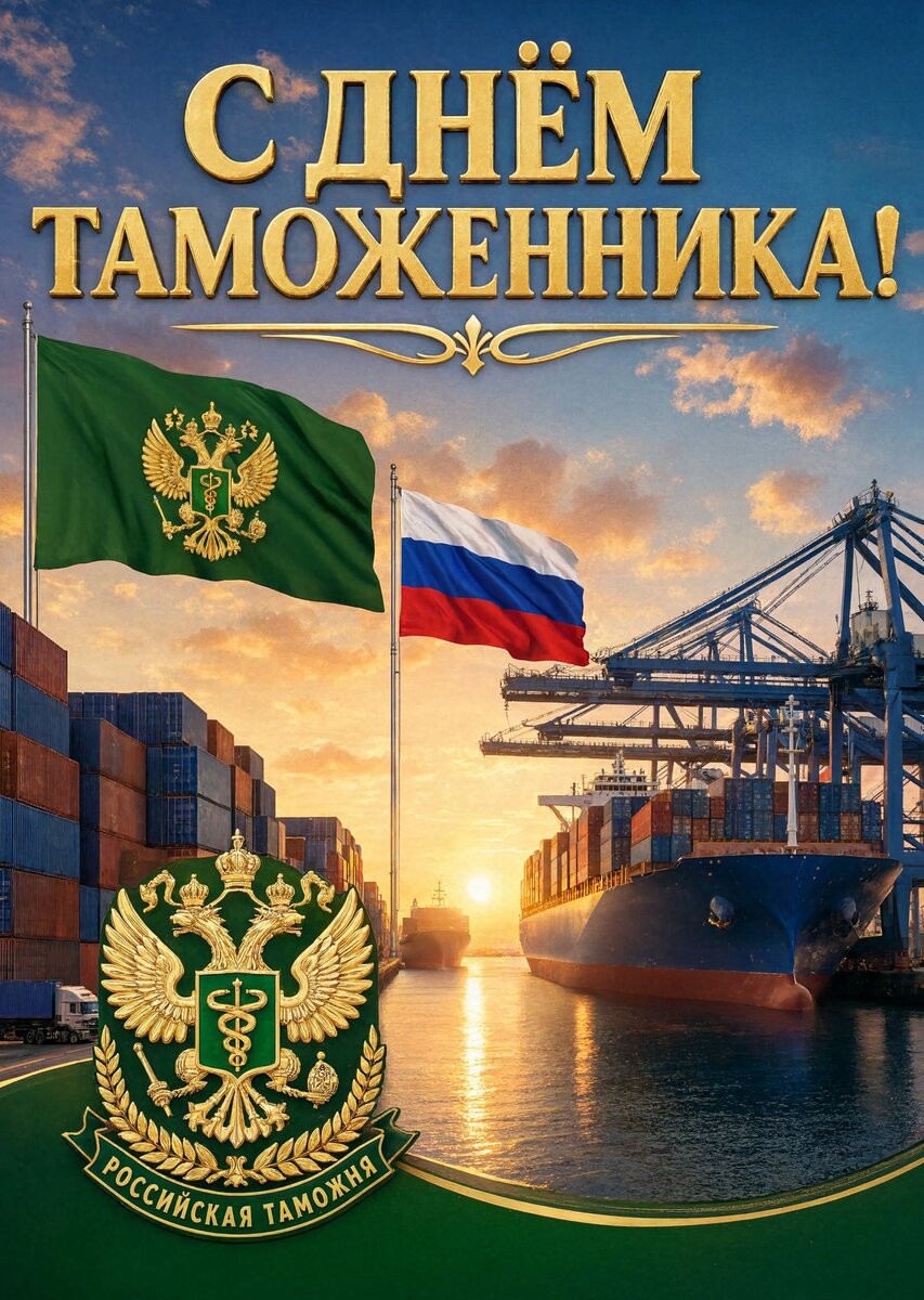 открытка с Днем Таможенника-20