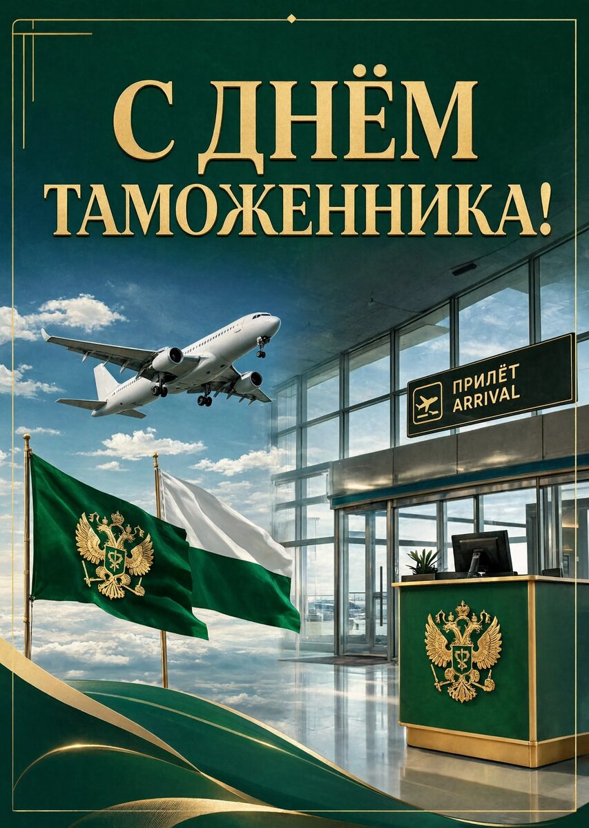 открытка с Днем Таможенника-3