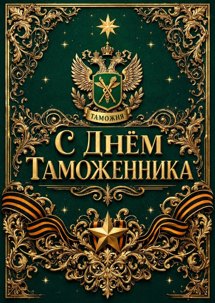 открытка с Днем Таможенника-5