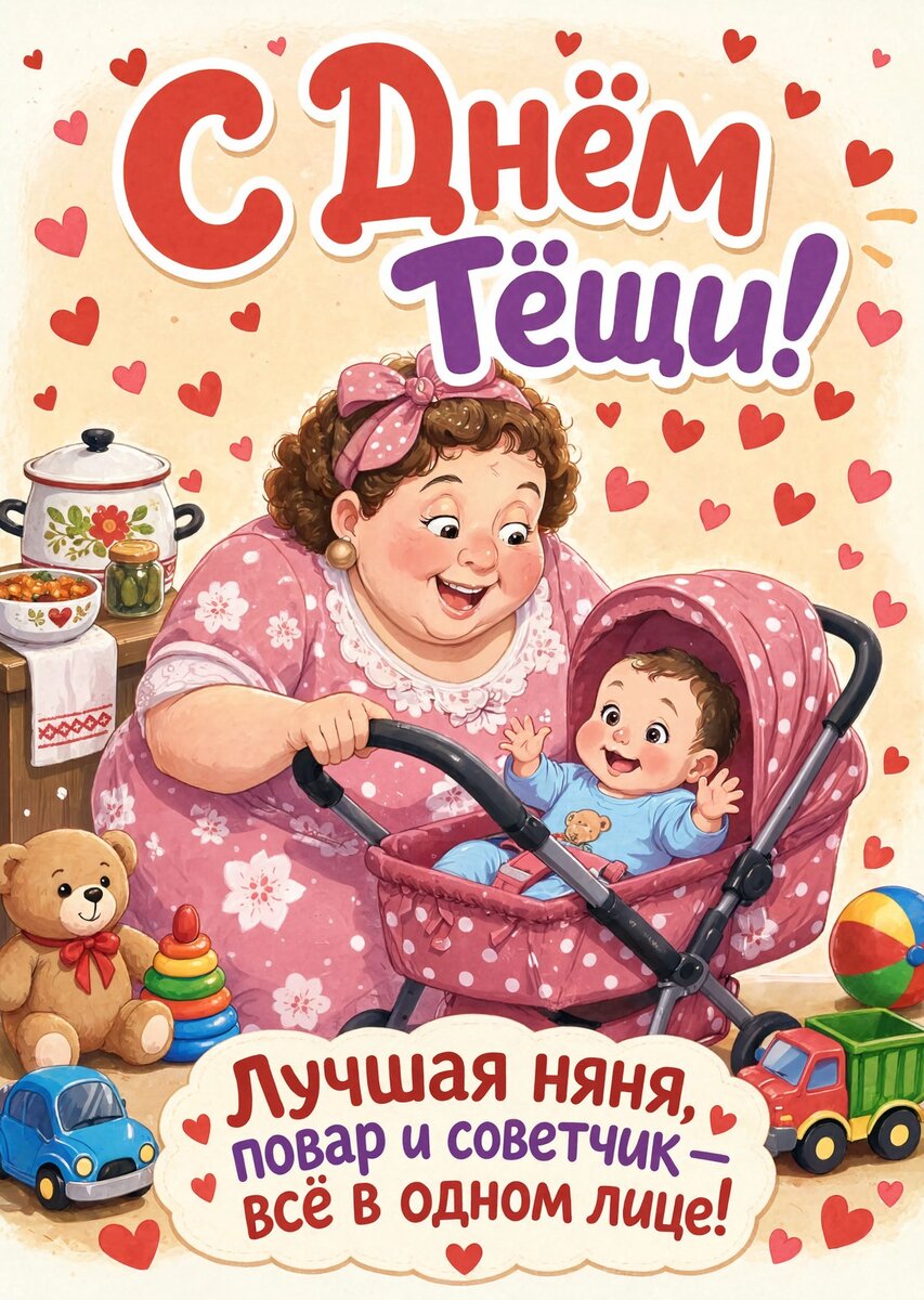 открытка с Днем Тещи-1