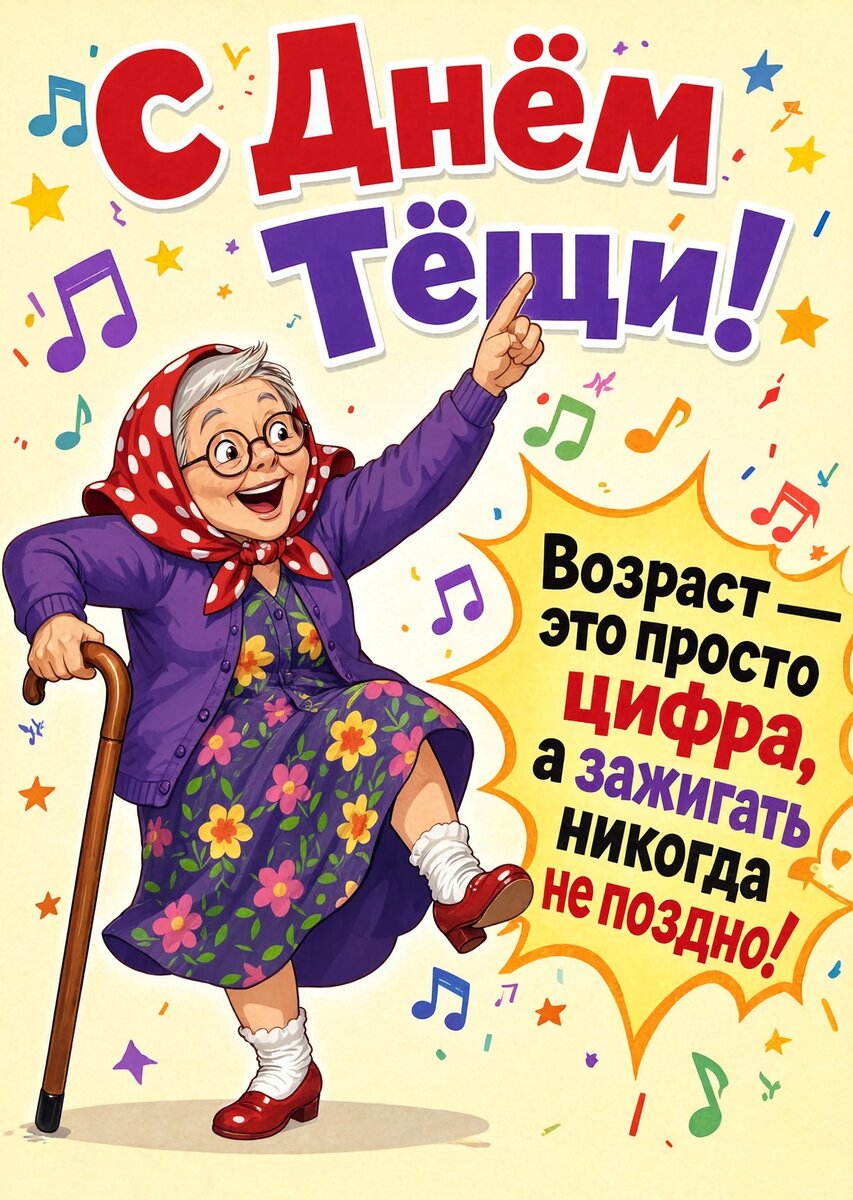 открытка с Днем Тещи-14
