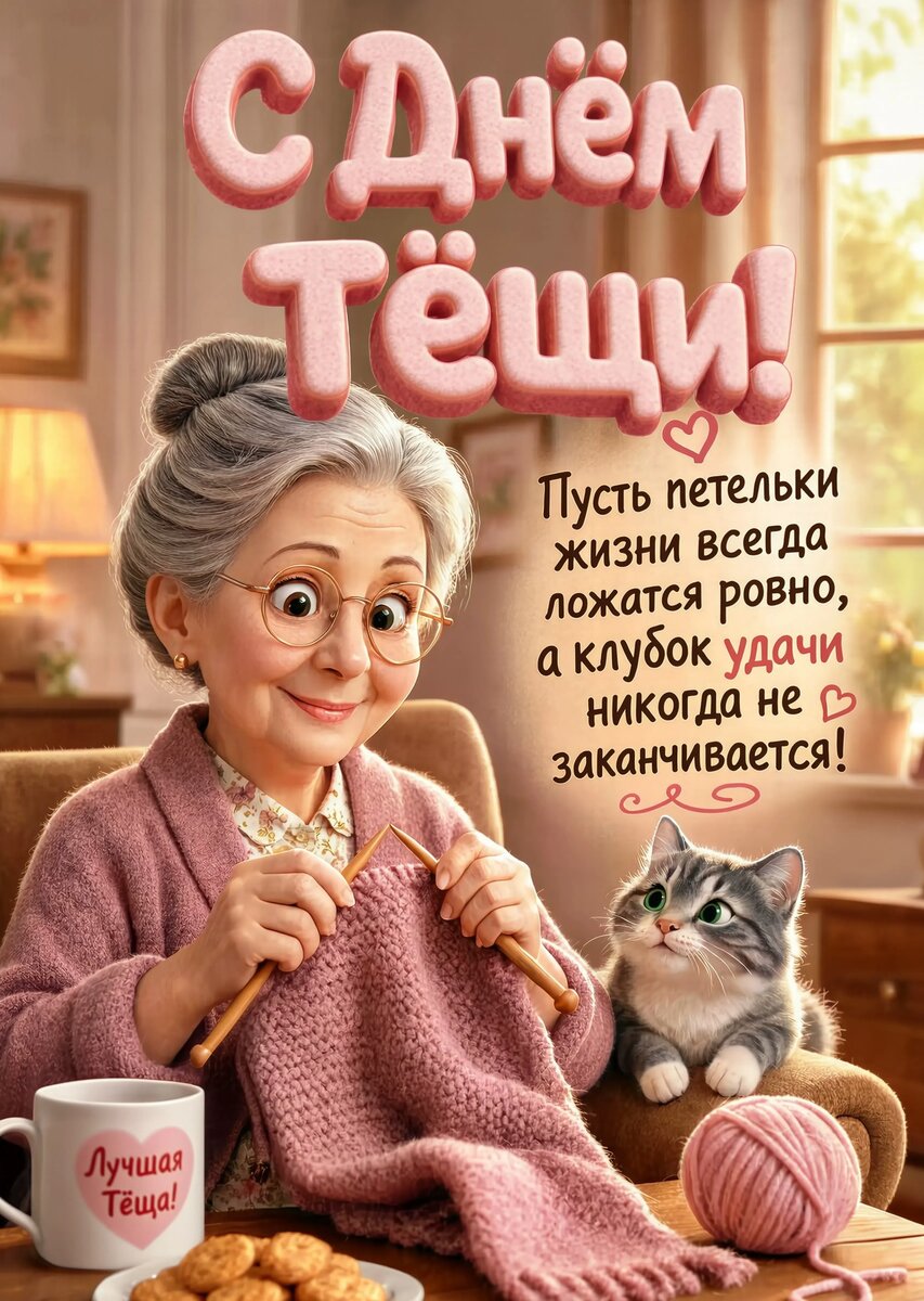 открытка с Днем Тещи-16