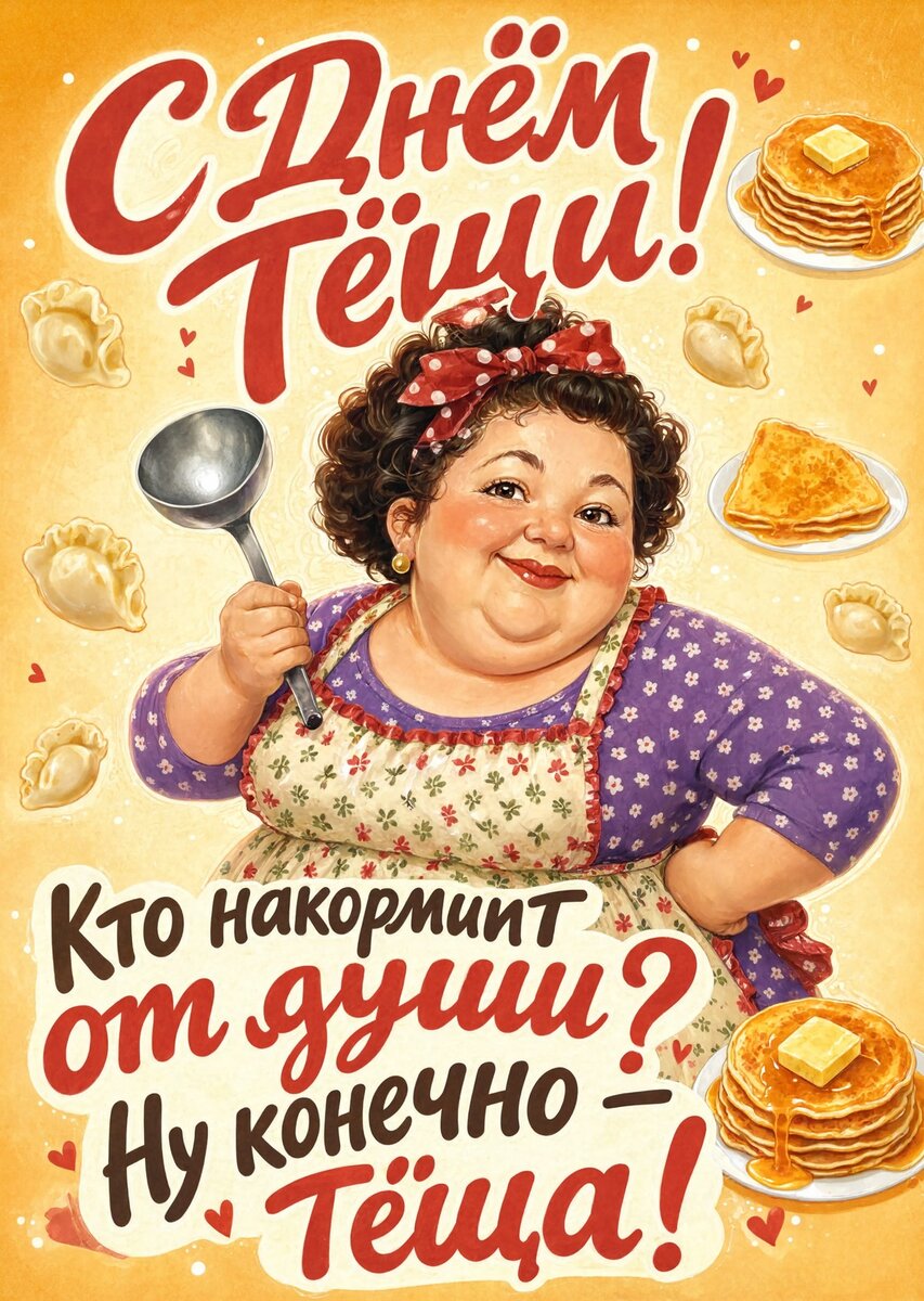 открытка с Днем Тещи-22