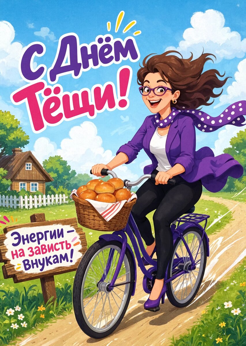открытка с Днем Тещи-29