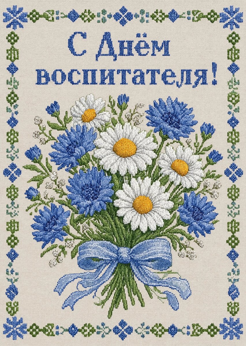 Открытка С Днем Воспитателя #82