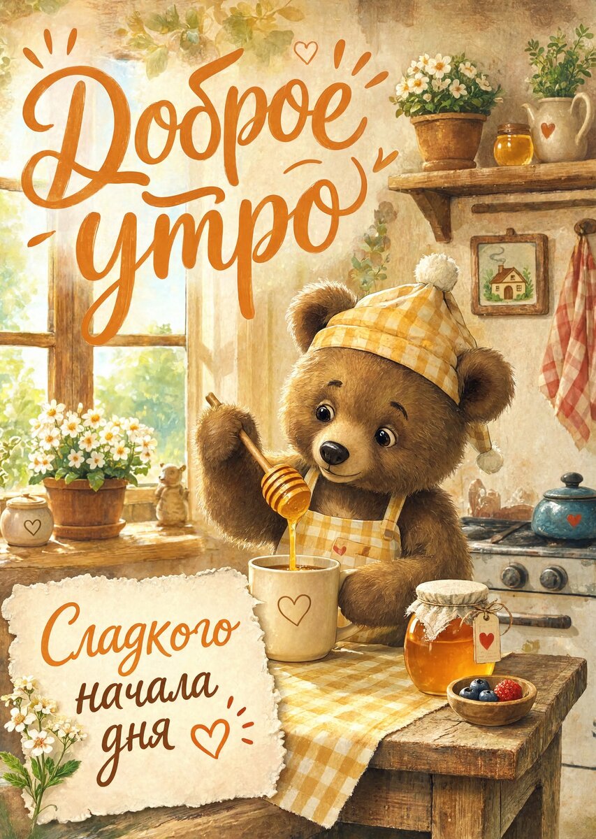 Открытка "С добрым утром #100