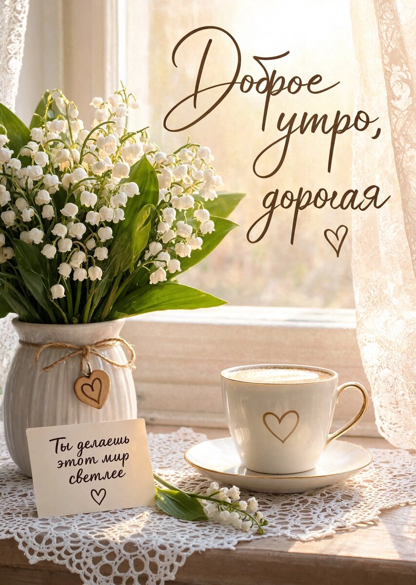 Открытка "С добрым утром #106