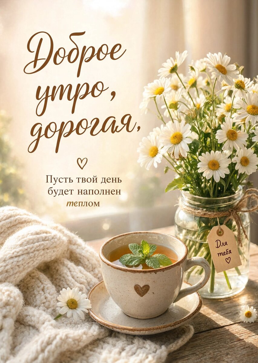 Открытка "С добрым утром #112