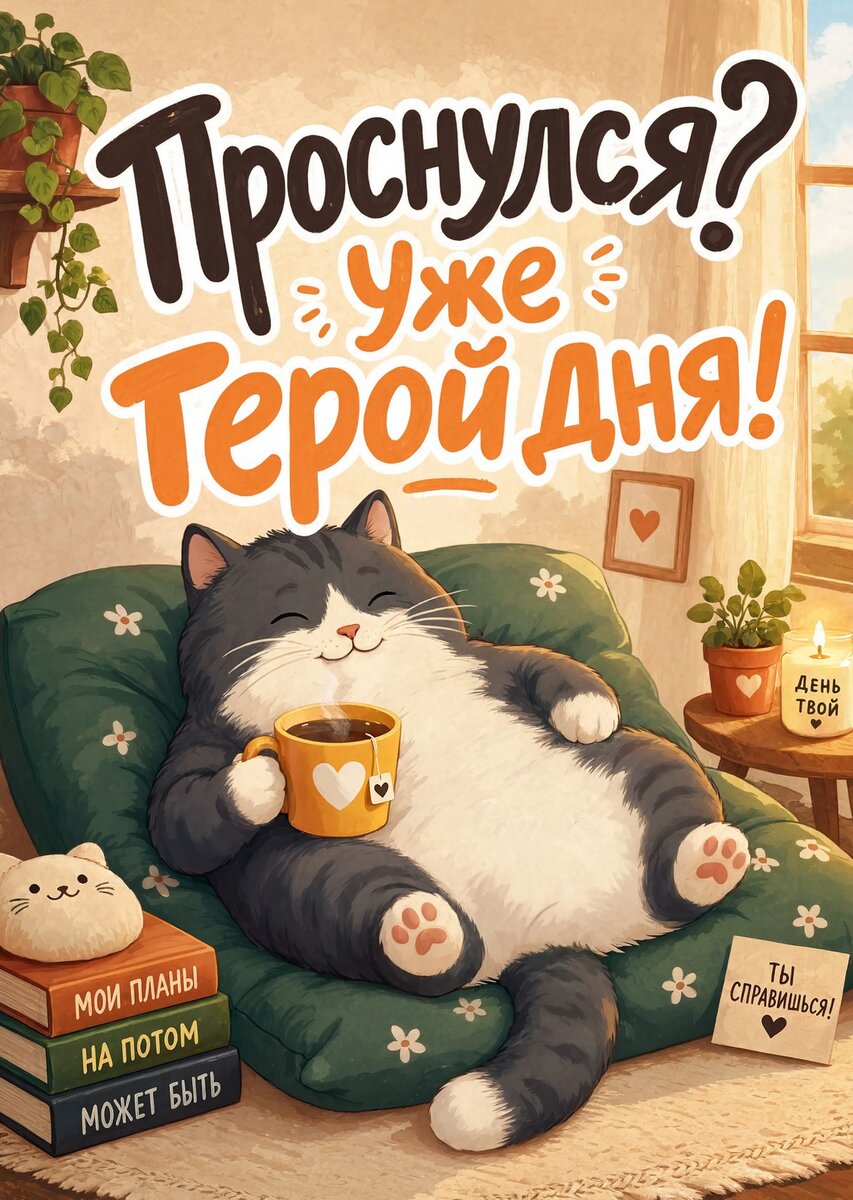 Открытка "С добрым утром #117
