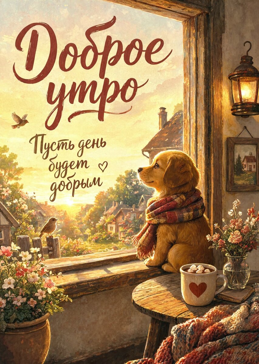 Открытка С Добрым Утром #142
