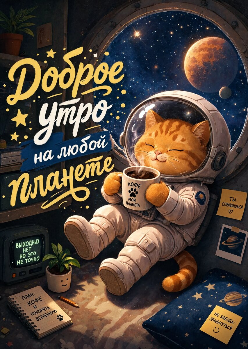 Открытка С Добрым Утром #149