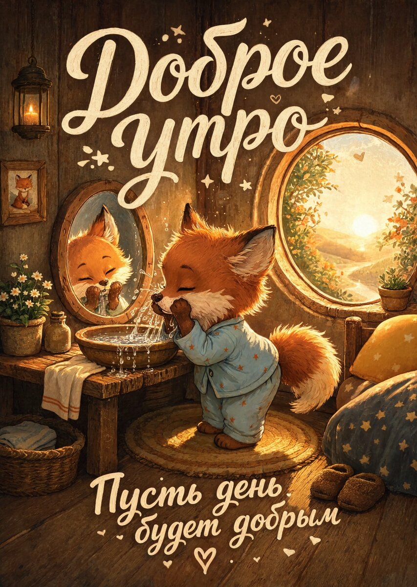 Открытка С Добрым Утром #159