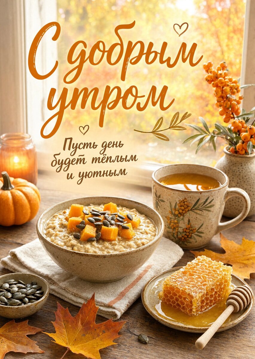 Открытка С Добрым Утром #163