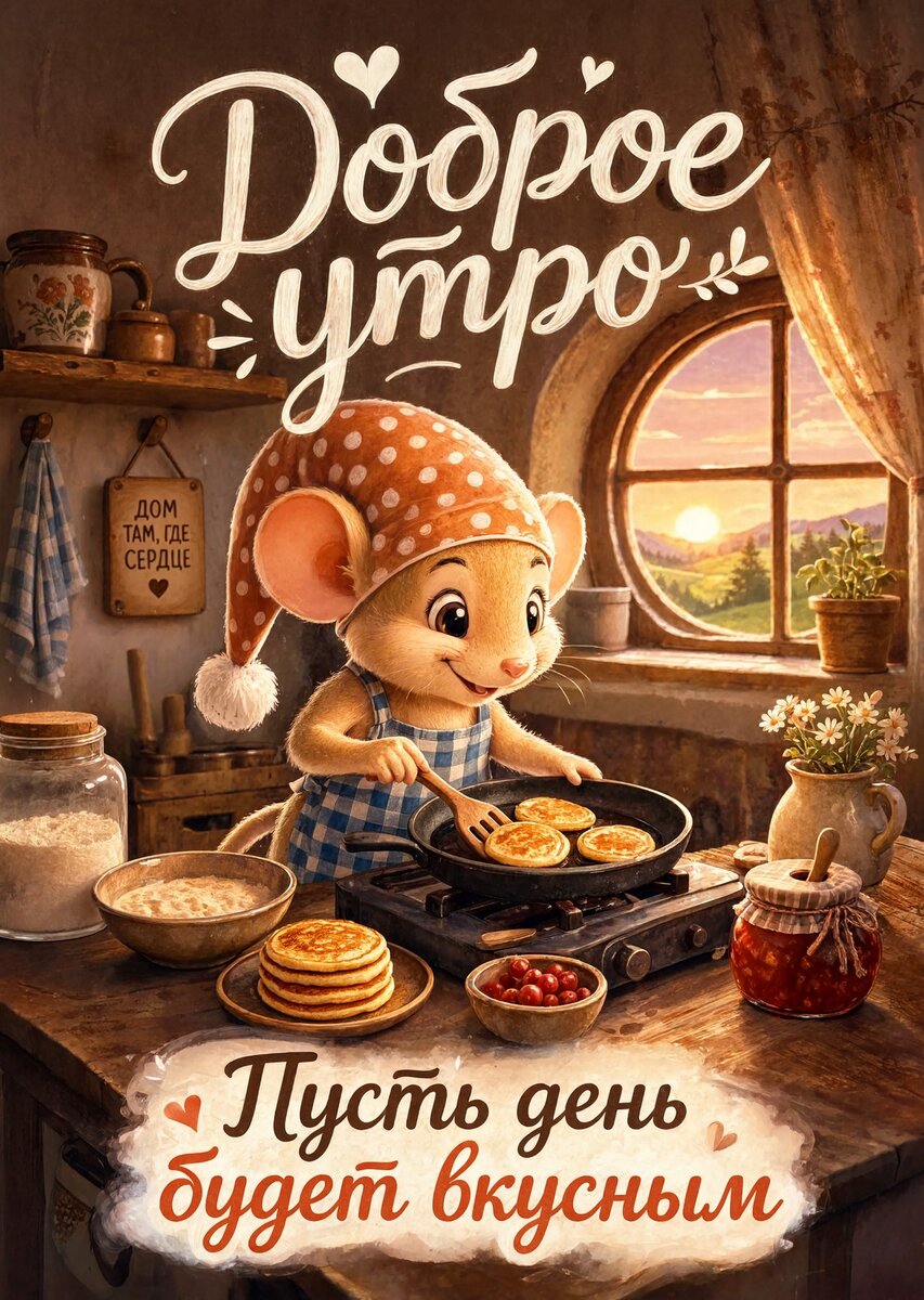 Открытка С Добрым Утром #168