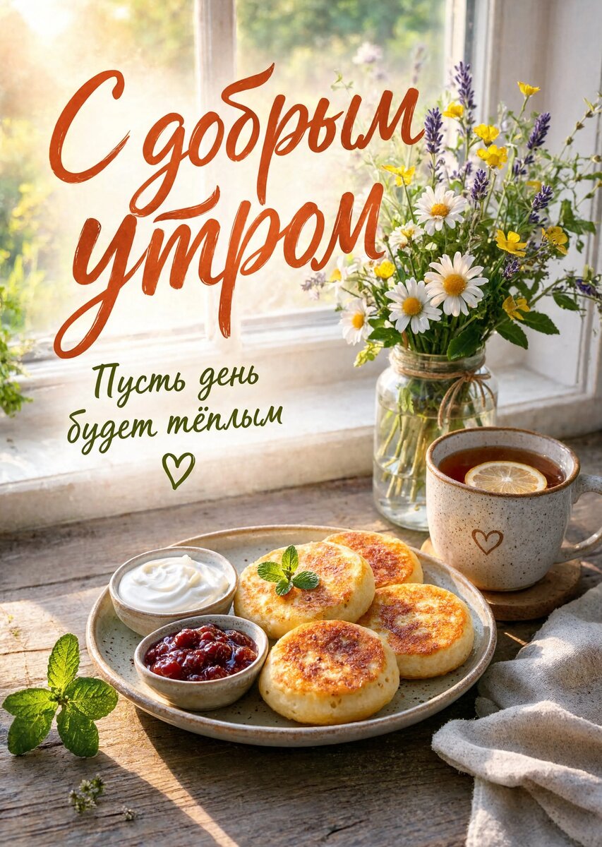 Открытка С Добрым Утром #172