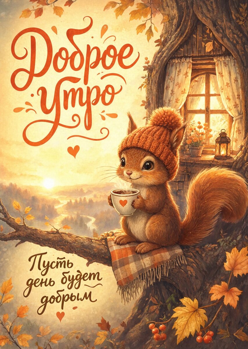 Открытка С Добрым Утром #176