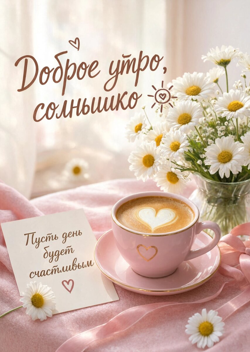 Открытка С Добрым Утром #188