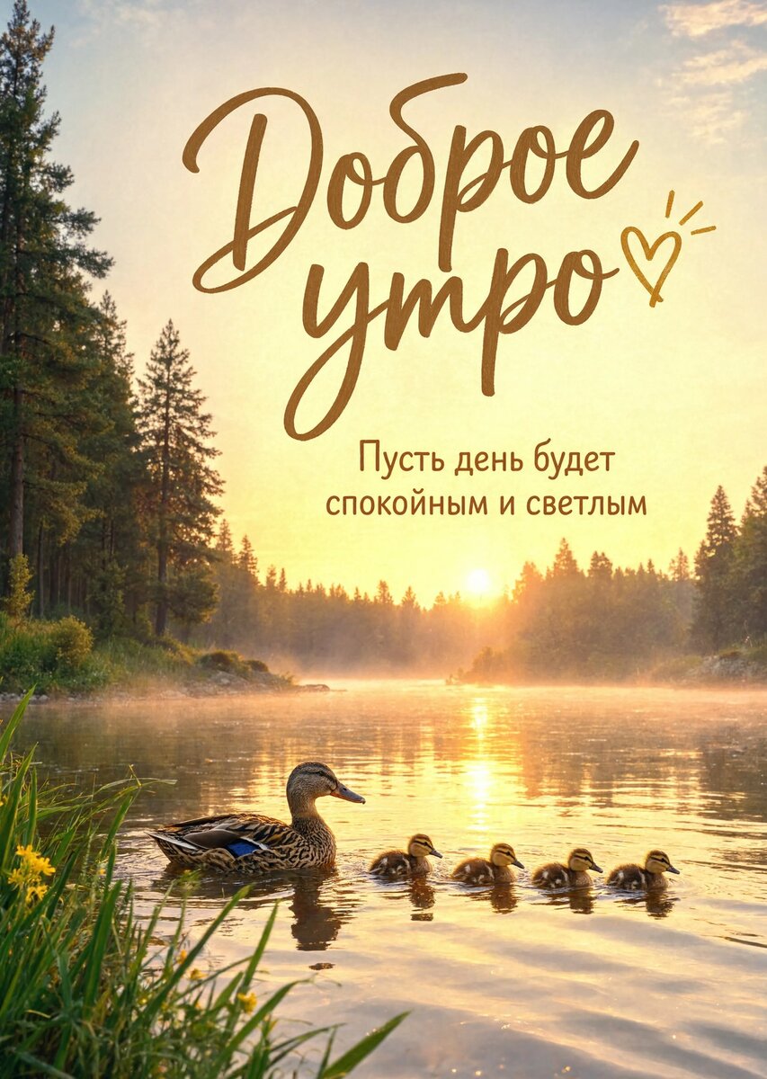 Открытка С Добрым Утром #198