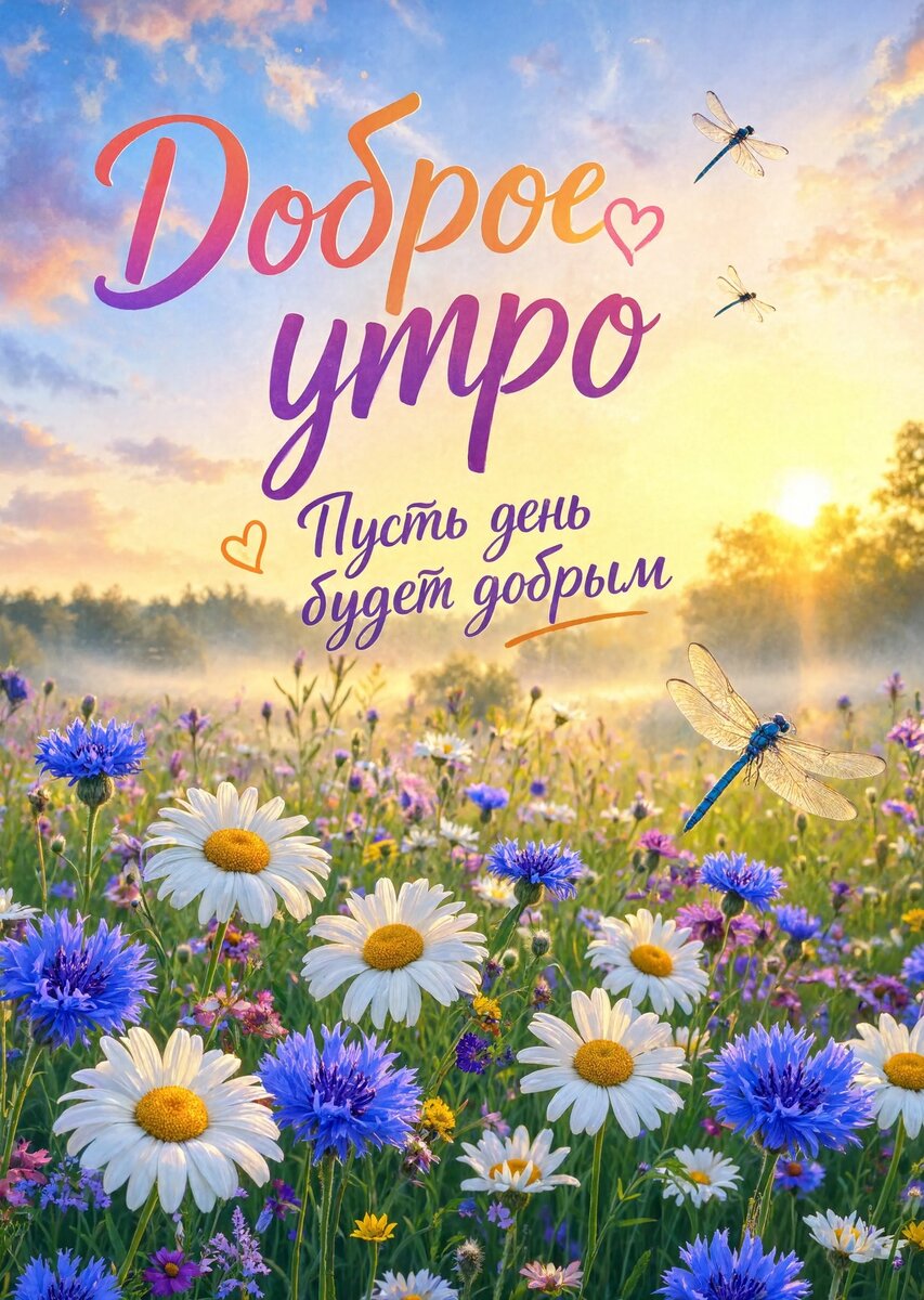 Открытка С Добрым Утром #204