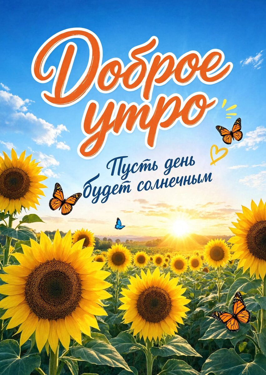 Открытка С Добрым Утром #211