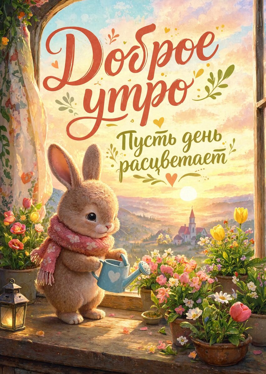 Открытка С Добрым Утром #213