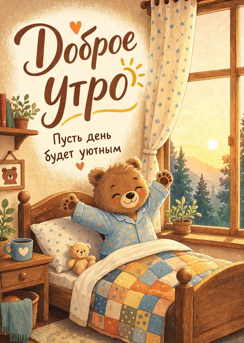 Открытка С Добрым Утром #219