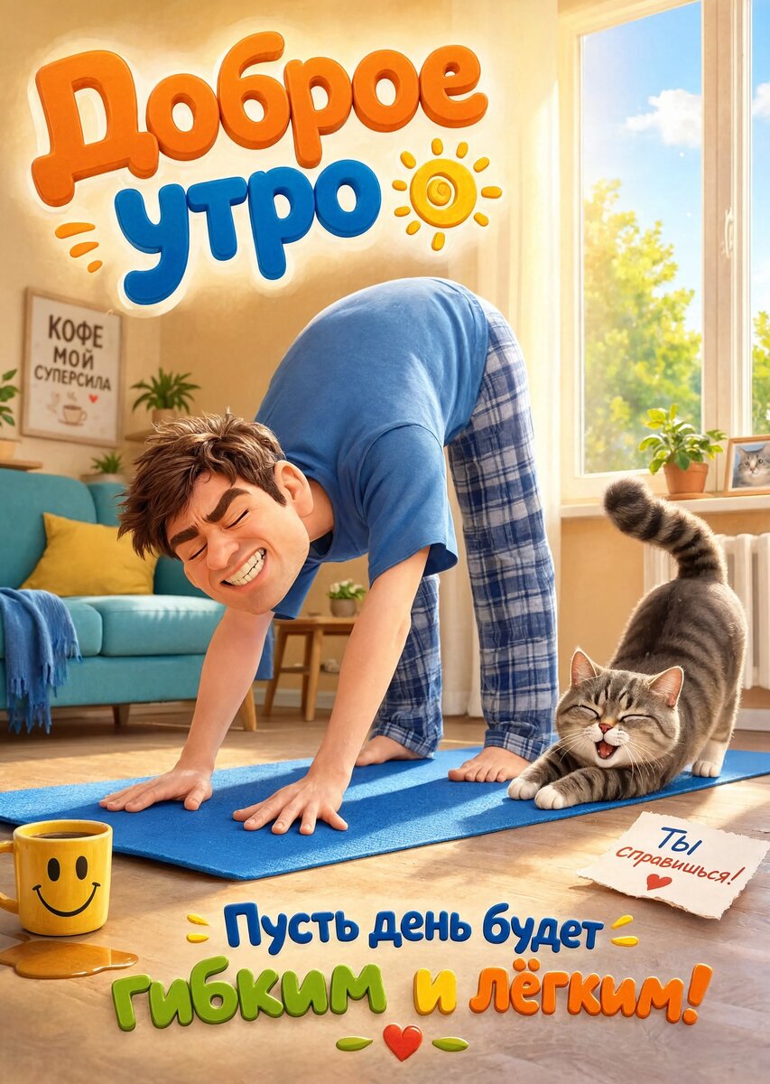 Открытка С Добрым Утром #226
