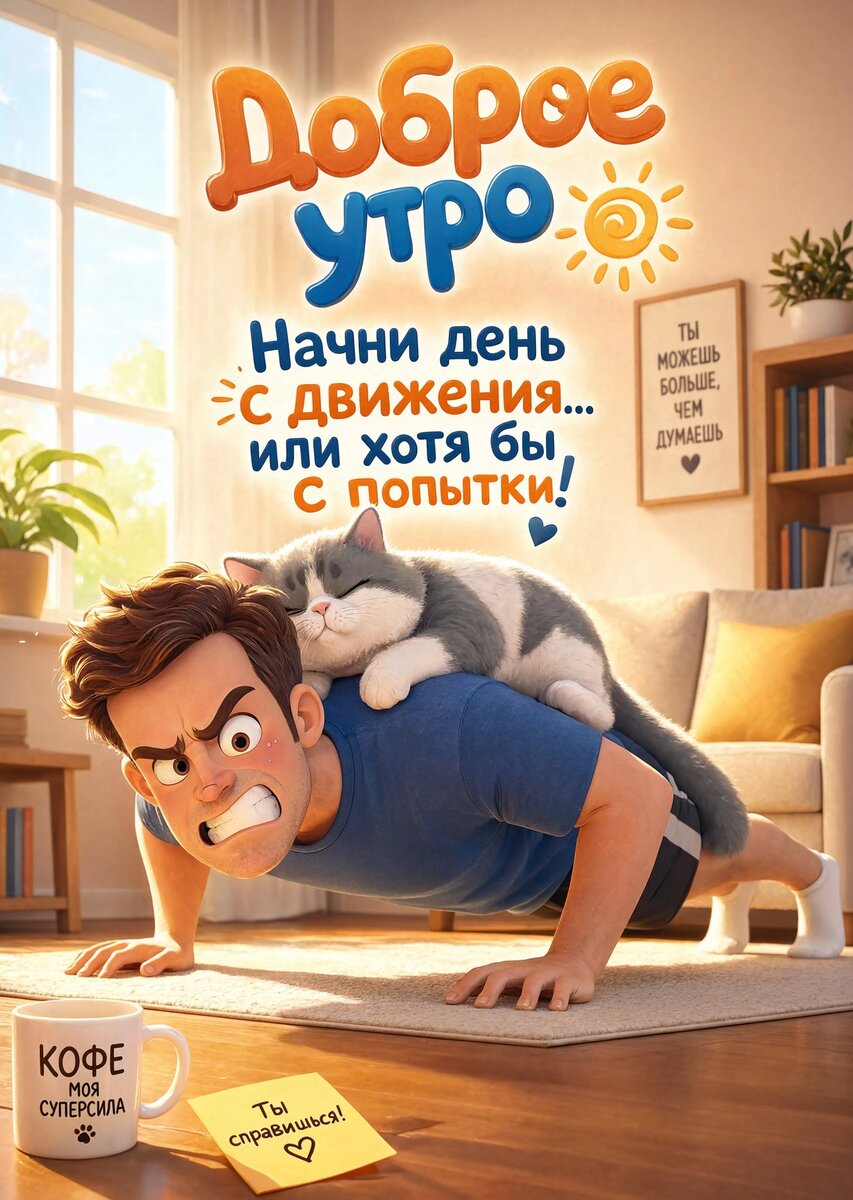 Открытка С Добрым Утром #244