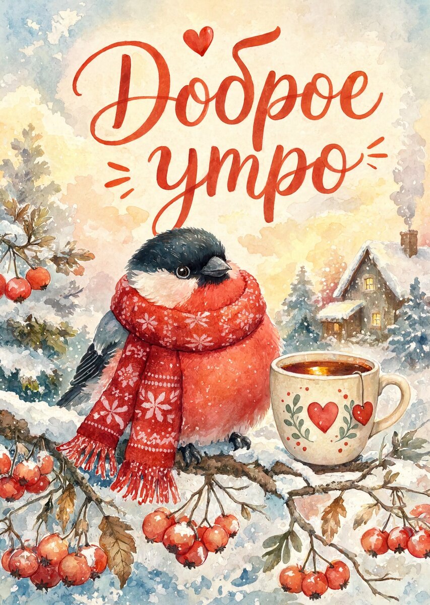Открытка С Добрым Утром #249