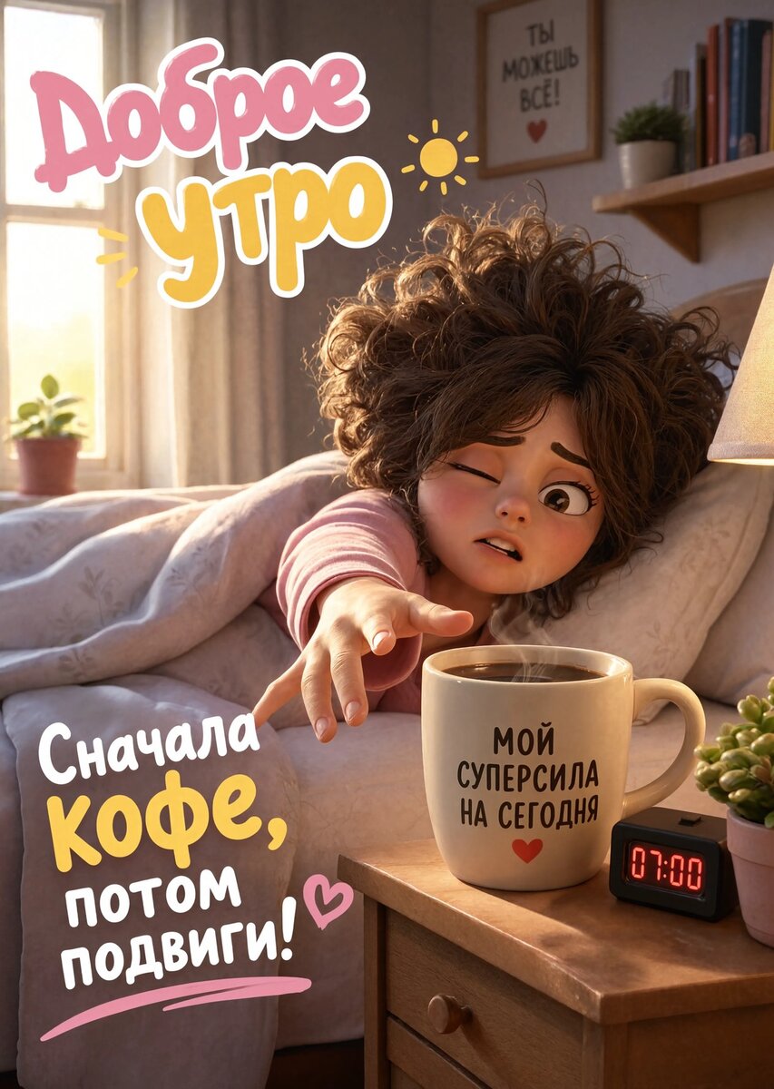 Открытка С Добрым Утром #256