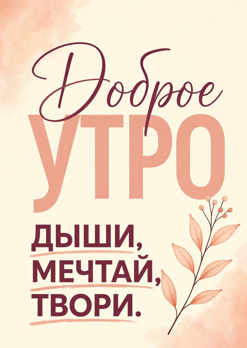Открытка С Добрым Утром #259