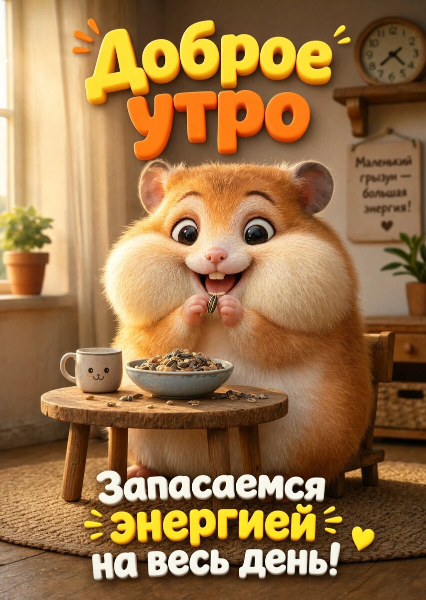 Открытка С Добрым Утром #285