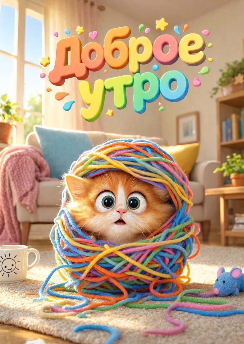 Открытка С Добрым Утром #293